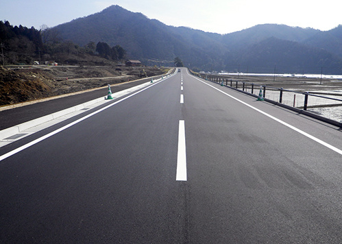 (国)426号 交通安全歩道設置工事