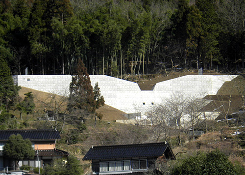 (砂)粟谷川 砂防えん堤工事